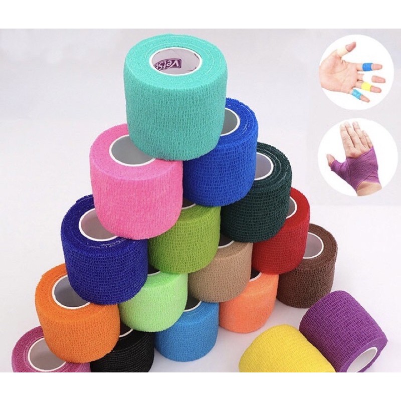 Băng keo thể thao ⚡ tự dính ⚡ cao cấp 5cm x 5m