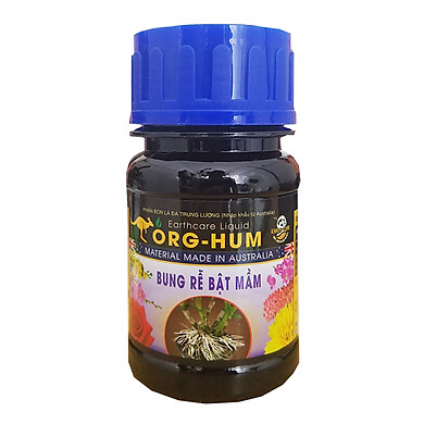 Phân bón ORG-HUM bổ sung Humic Acid và Fulvic Acid chai 100ml