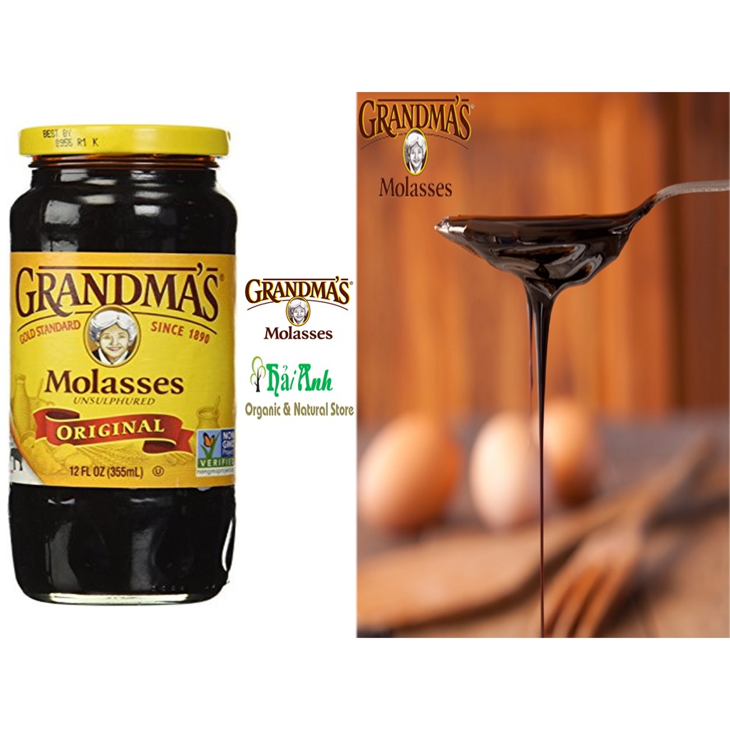 Bộ 2 Nước Đường Grandma's Original Molasses 355ml