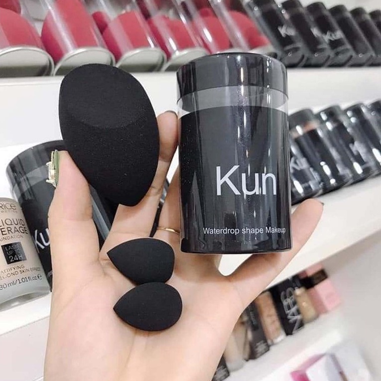 Set Bông Mút Đánh Nền Kun 3 Cái