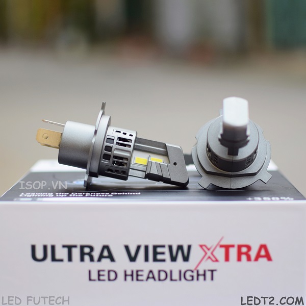 [LEDT2 ISOP] Đèn pha LED Ultra View MOTO Xtra [Số lượng: 1 cái] [Bảo hành 6 tháng]