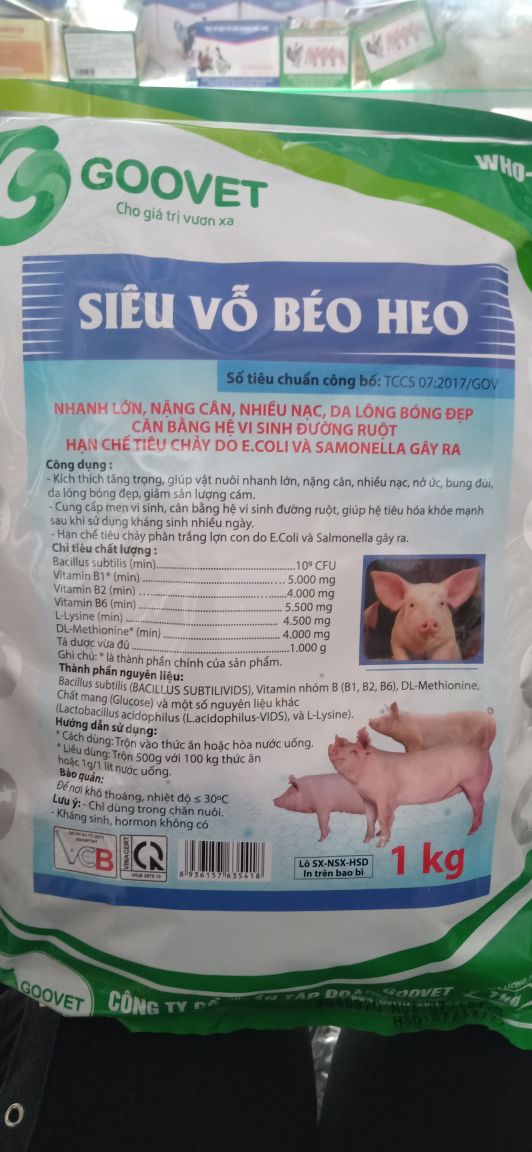 Siêu vỗ béo heo 1kg - 380