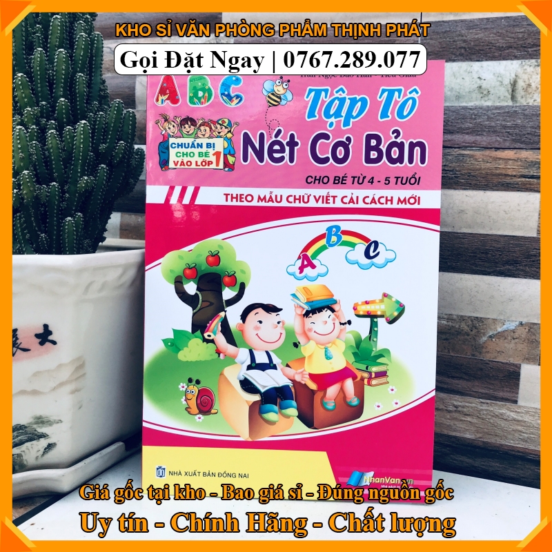 Vở ôly tập tô nét
