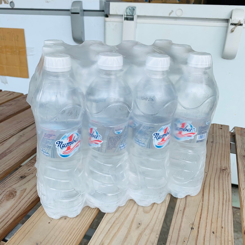24 chai 500 ml nước suối tinh khiết number one