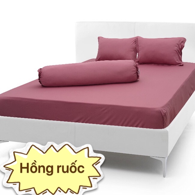 [HCM]Bộ Drap gối  Thun Hàn Quốc mát lạnh { 4 món } khách nhớ chọn   size