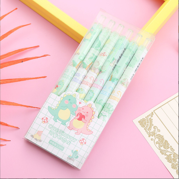 Set 6 bút bi ngòi to 0.5mm hình gấu thỏ dễ thương MIM  S6BGAU