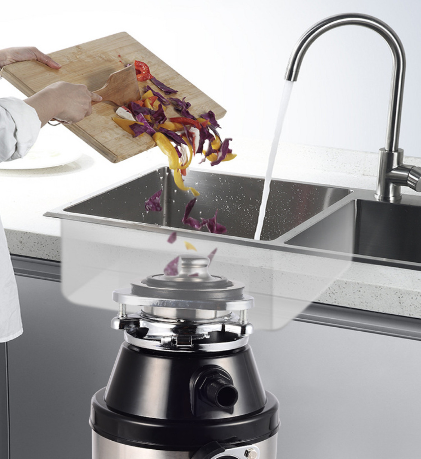 Máy Hủy Rác Thực Phẩm Nhà Bếp