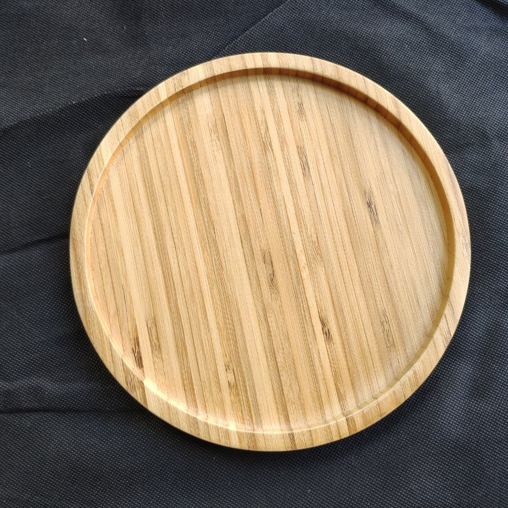 khay gỗ tre 23cm