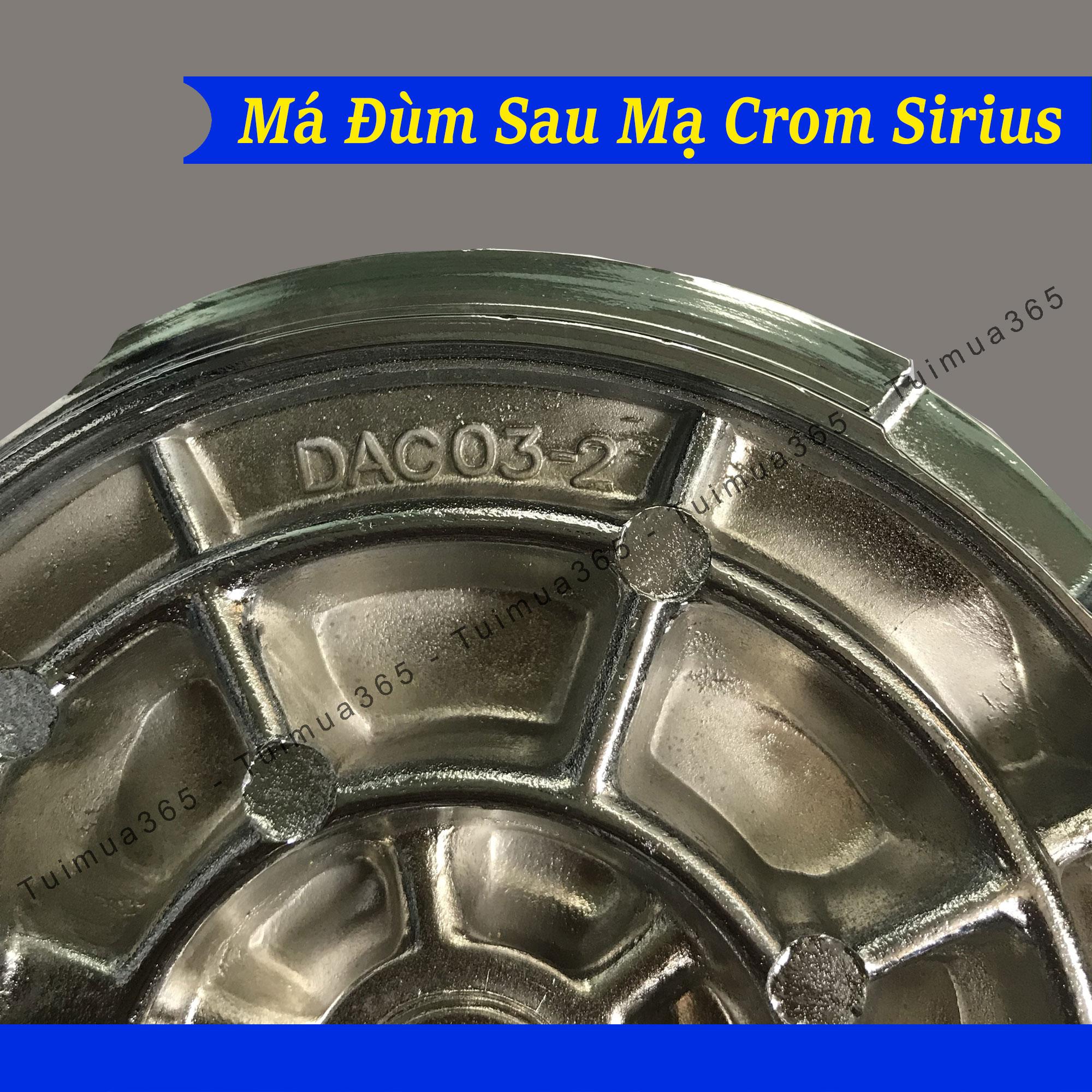 [HCM]Má Đùm Mạ Crom Sau Yamaha Sirius