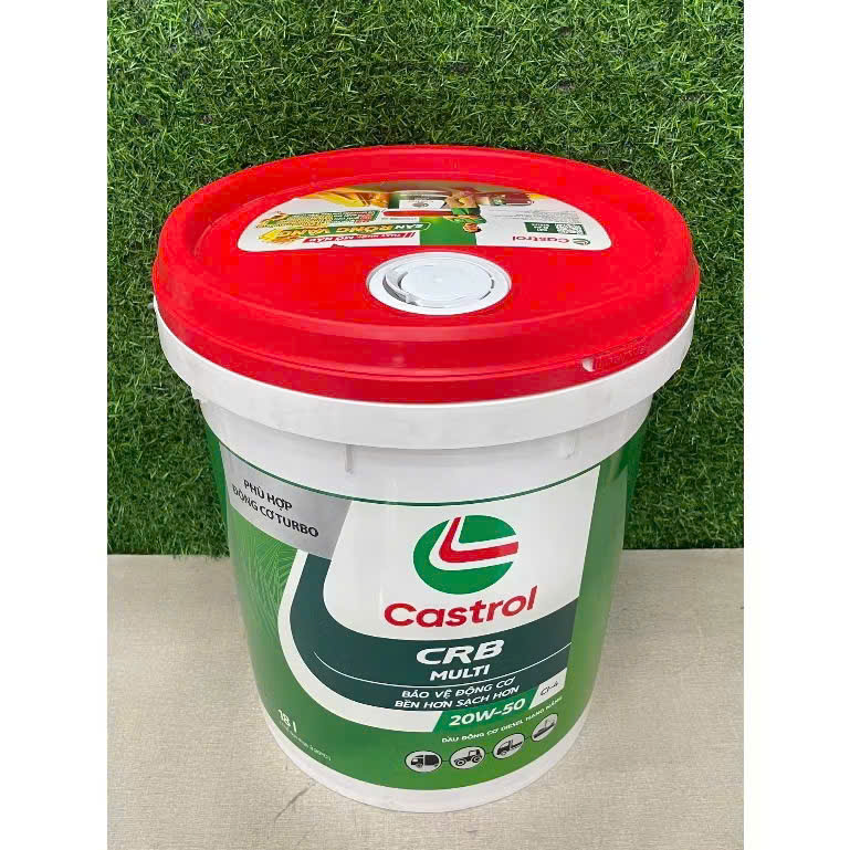 [Genuine Products] Castrol Crb Multi 20W50 Api Ci-4 Engine Oil (18 Liters)