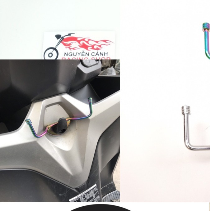 móc treo đồ xe vario,inox 100%,tiện lợi,an toàn,chất lượng,uy tín..GIAO MÀU NGẪU NHIÊN