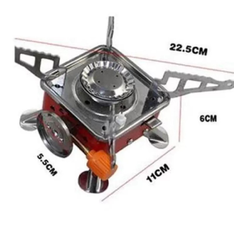 [HCM]Bếp Gas Mini Xếp Gọn Du Lịch Chống Cháy Nổ