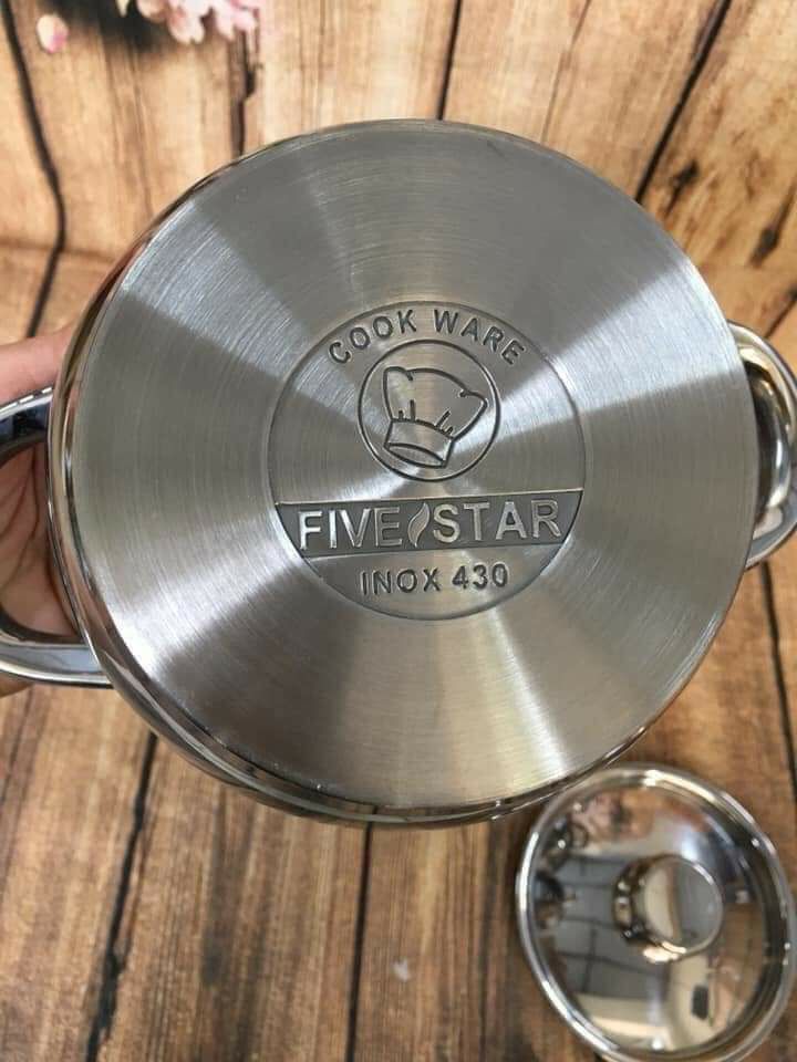 Bộ Nồi FiveStar 3 Chiếc Vung Inox