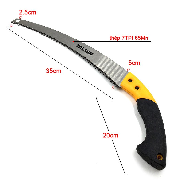 SỨA CONG 330MM TOLSEN 31016 -HÀNG CHÍNH HÃNG