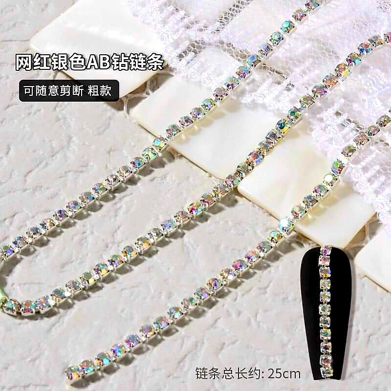 Đá dây trang trí móng siêu sáng - Nail 937