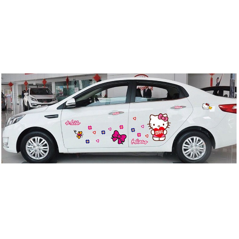 [HCM]Decal Dán Tường Mèo Kitty - Db005
