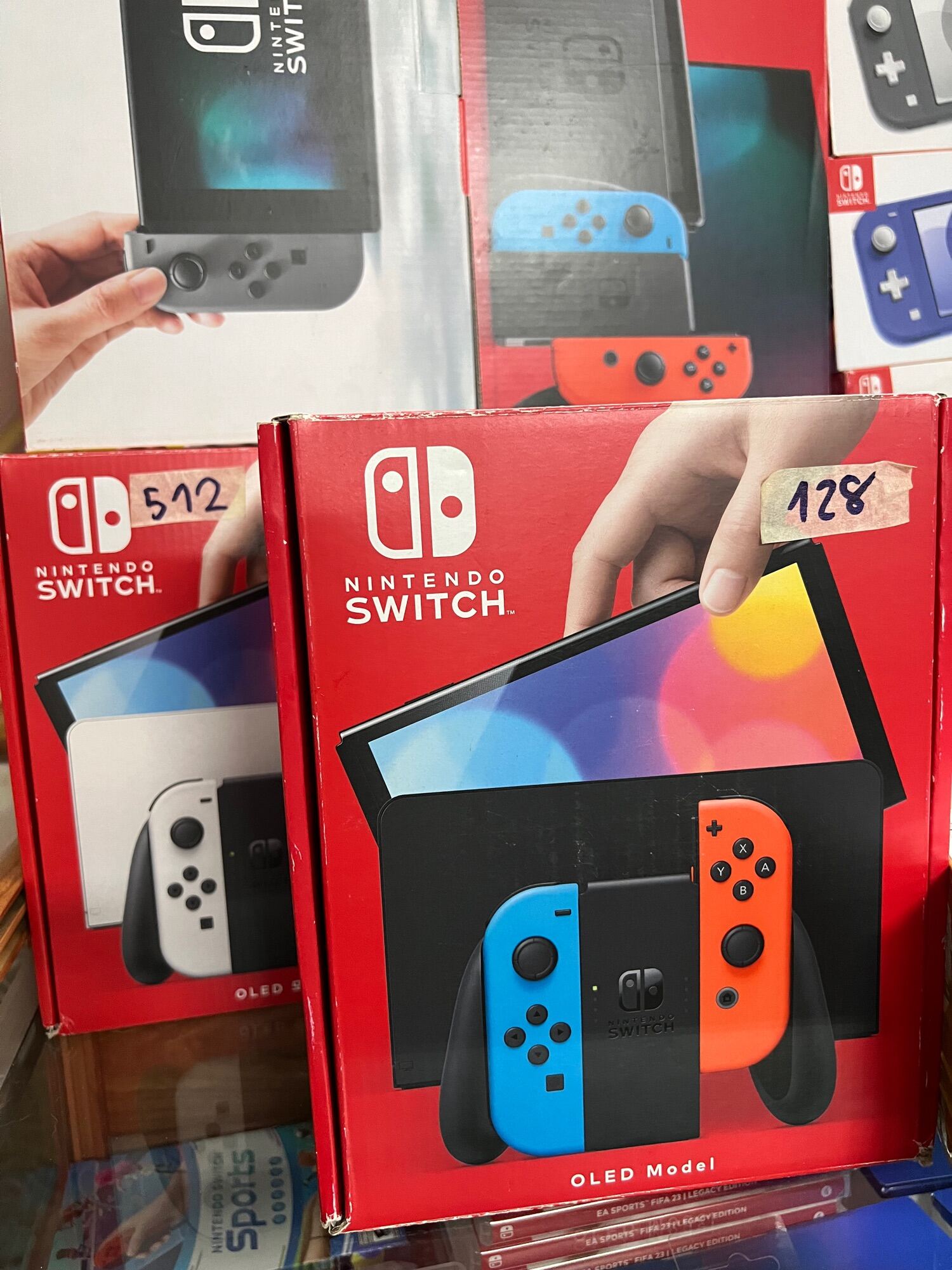 Máy chơi game Nintendo Switch Oled Hack Mod Chip