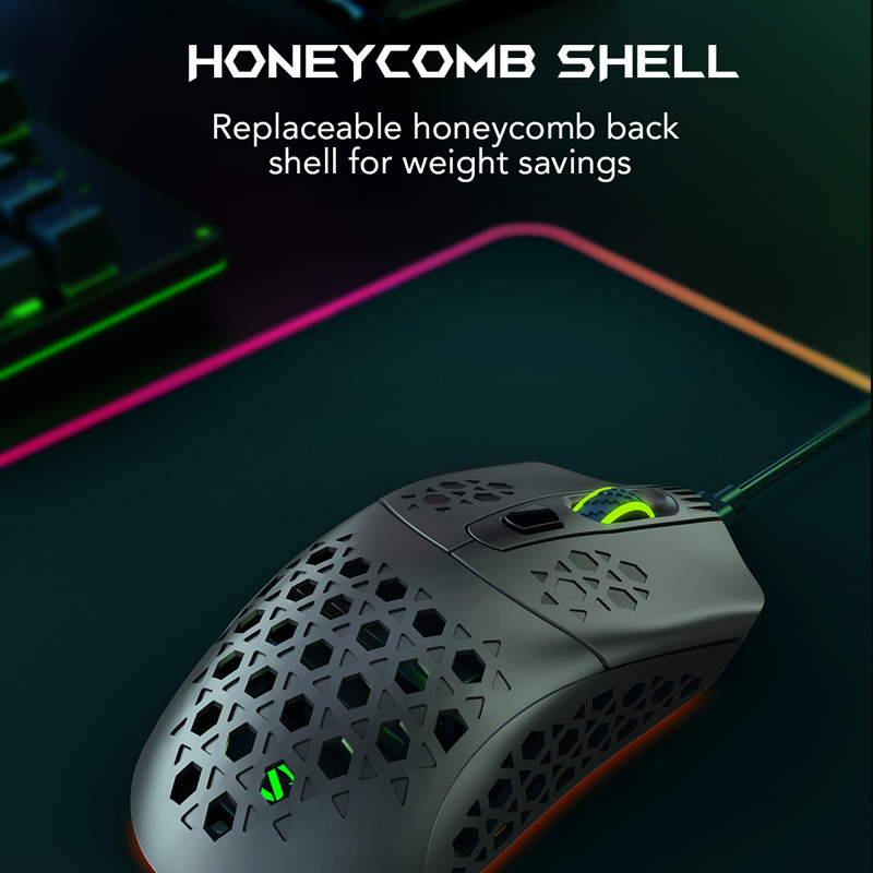 BLACK SHARK BS-M1 3325 wireless dual-mode RGB gaming mouse