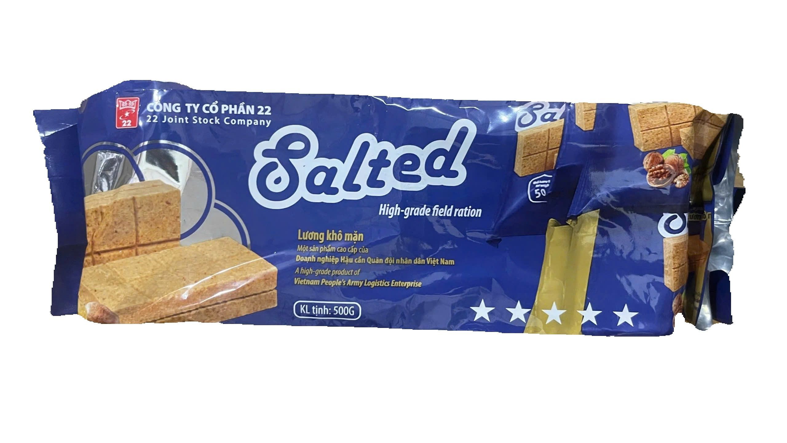 Lương khô mặn Salted