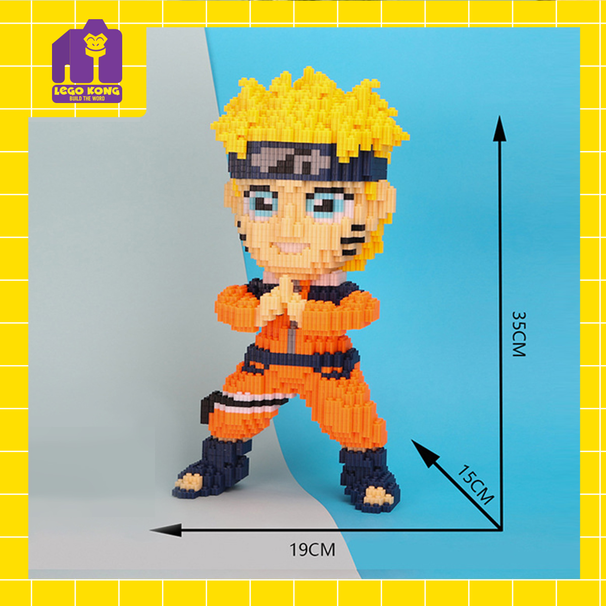 Đồ chơi lắp ráp lego Naruto ninja làng lá kakashi