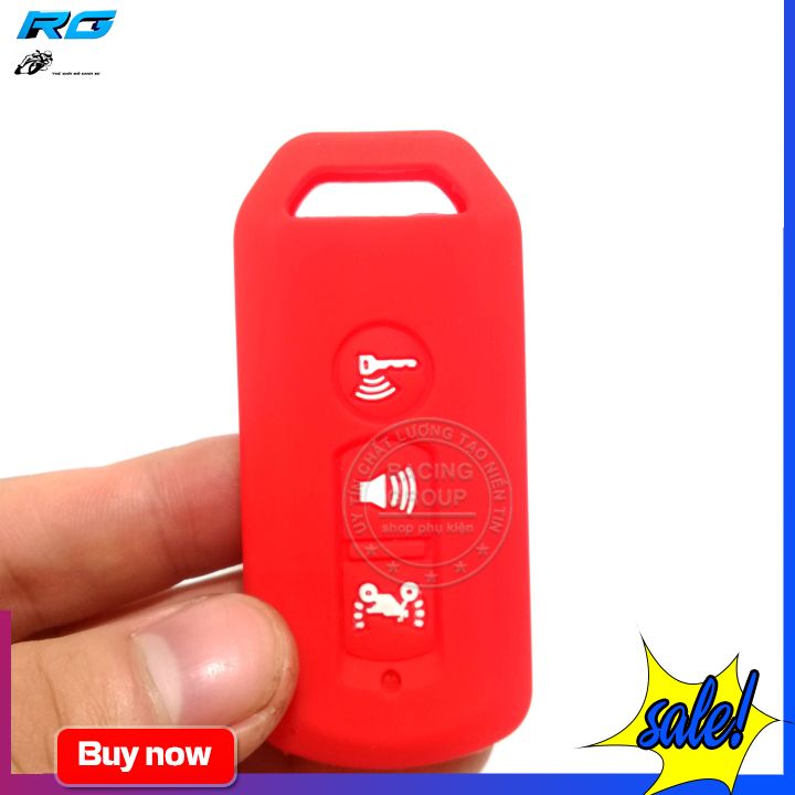 Bọc khóa cao su smartkey 3 nút cho xe SH, SH mode