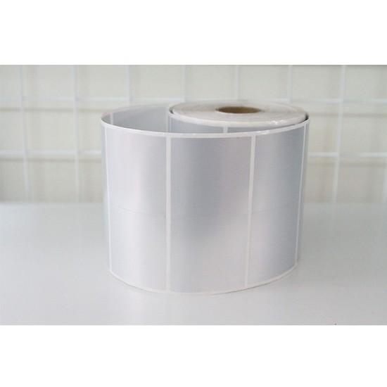 1 cuộn tem decal xi bạc 50 x 50mm