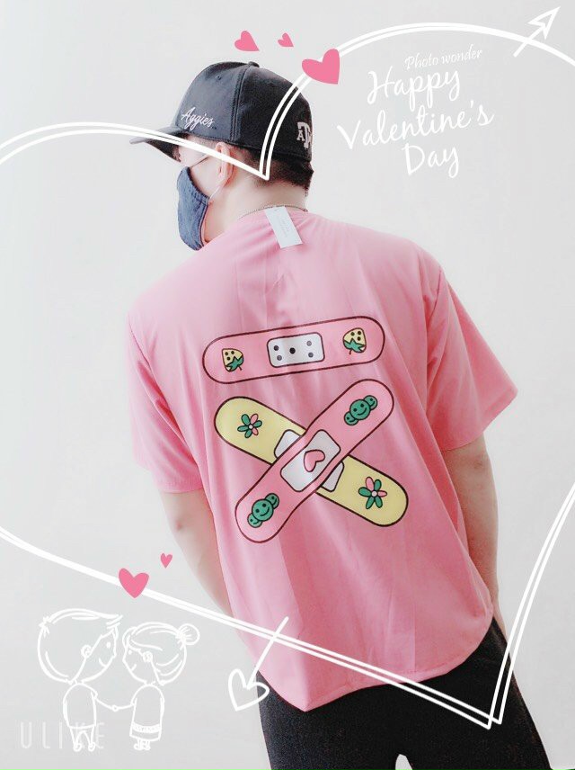 [HCM]Áo thun cotton nam nữ hoạ tiết cực cute
