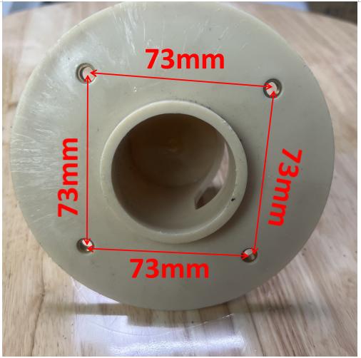 Đế gắn đá và tăng đưa máy xay bột gạo nước