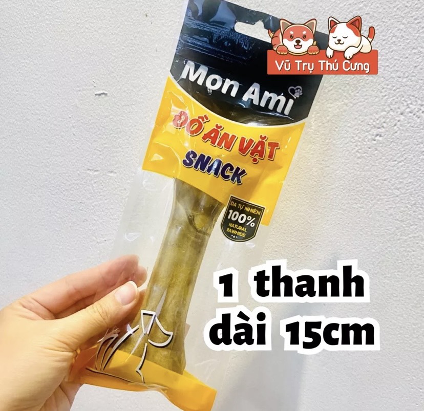 Xương da bò cho Chó gặm sạch răng và bổ sung dinh dưỡng