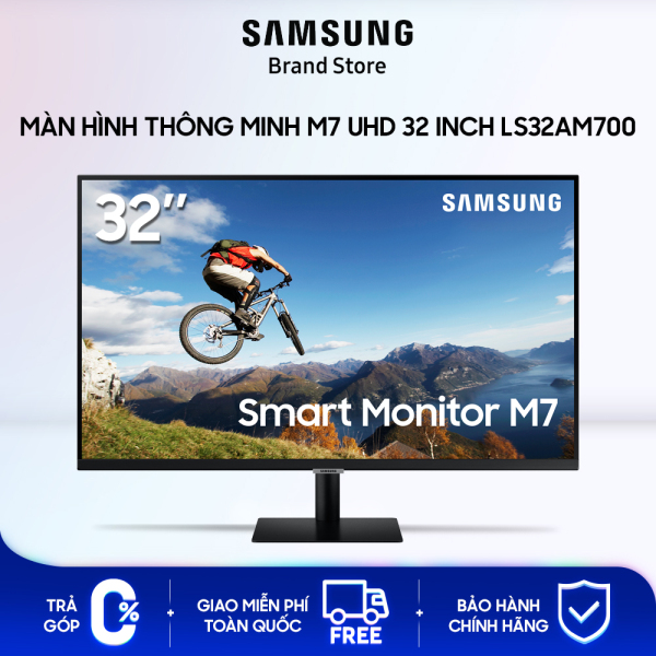 Bảng giá Màn hình thông minh Samsung M7 UHD Dòng 32inch LS32AM700UEXXV [HÀNG CHÍNH HÃNG] Phong Vũ