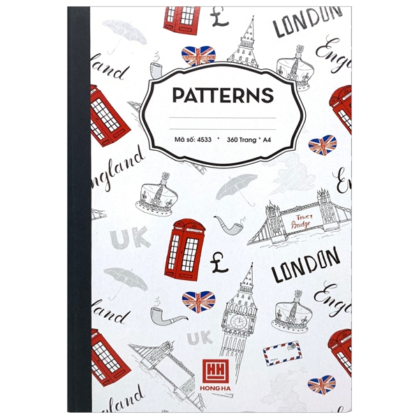 Sổ giáo án patterns a4 - 4533 - mẫu 2