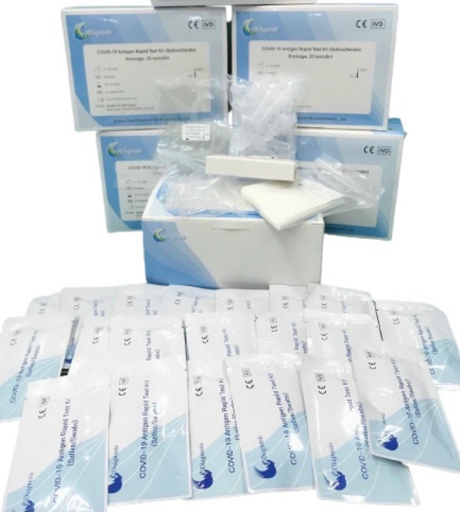 5 bộ kit test nước bọt