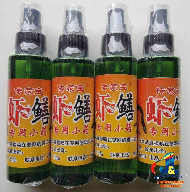 Mồi Xịt Dụ LƯƠN  Đặc Biệt 120ml Siêu Nhậy