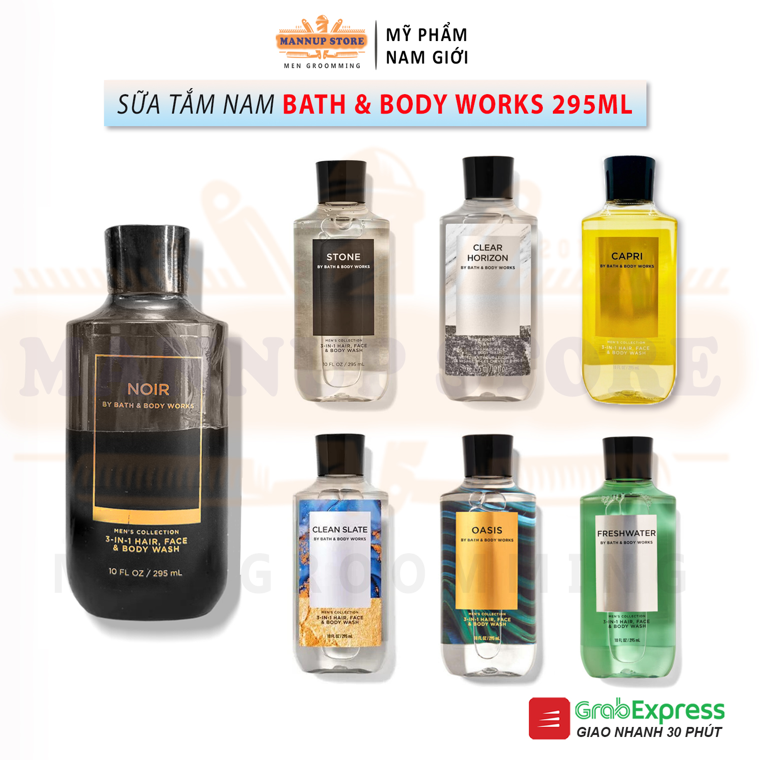 Chia sẻ 0 HCMSữa Tắm Gội Nam Bath & Body Works 3in1 295ml