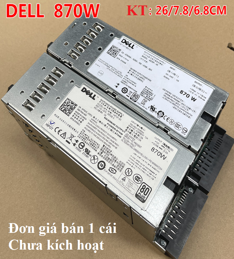 Nguồn Server 12v 500w hoặc 570w chưa kích hoạt thay thế nguồn tổ ong