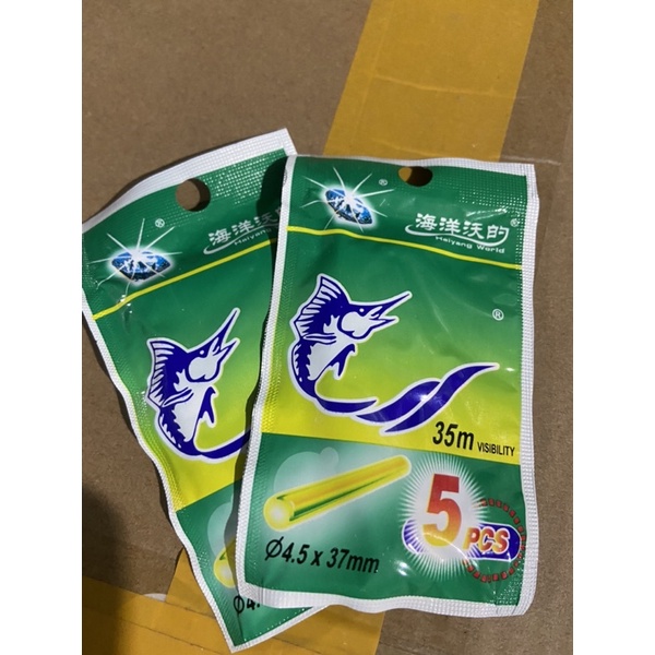 PHAO ĐÈN BẺ DÙNG CHO CÂU ĐÊM 5 bóng/1 túi