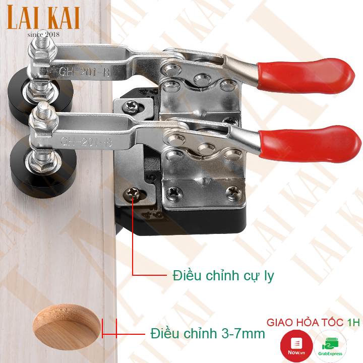 Cữ khoan bản lề bật