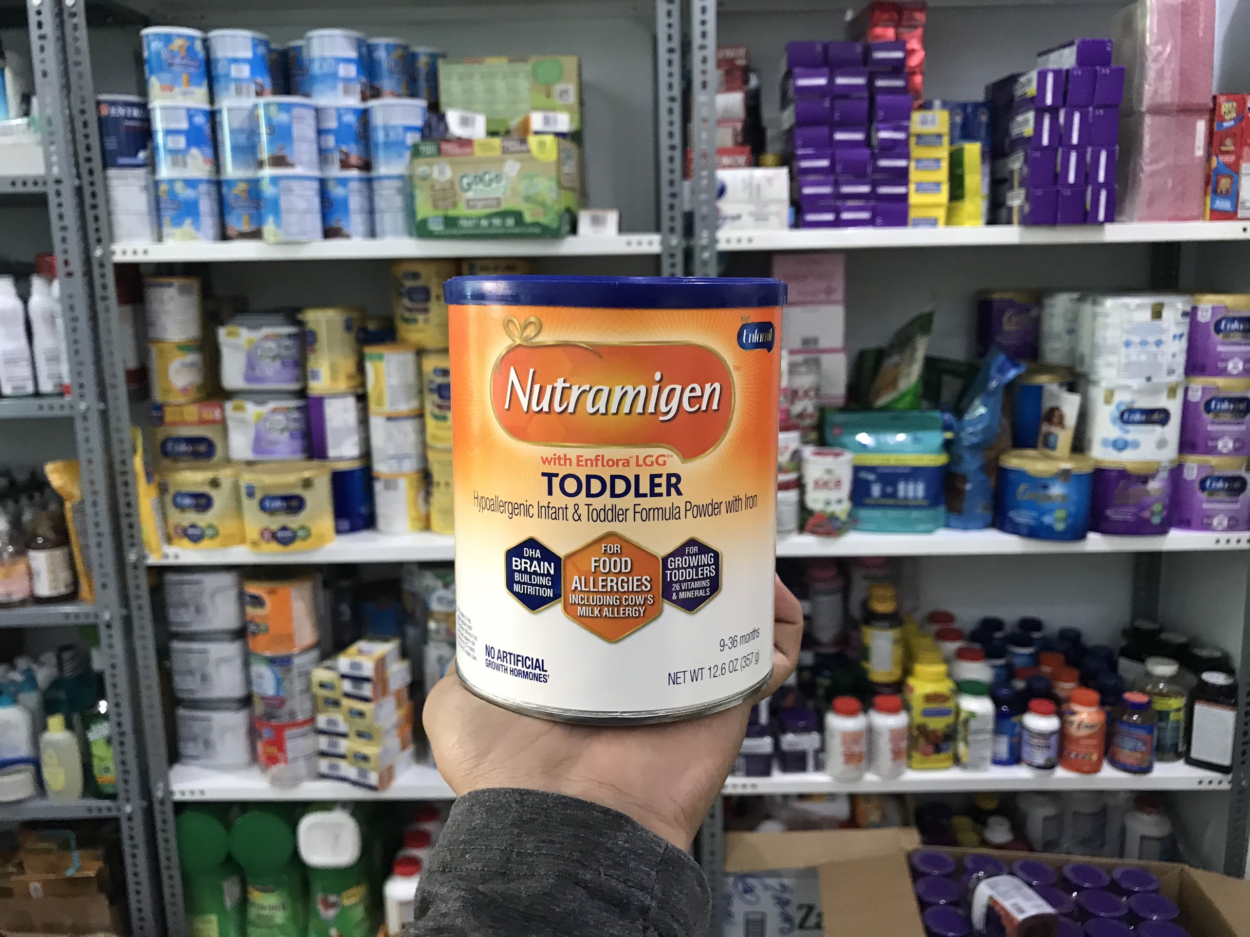Sữa thuỷ phân Nutramigen Toddler 357g