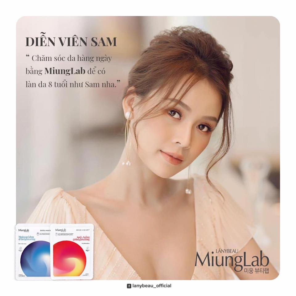 [HCM]MẶT NẠ TRẺ HÓA DA MIUNG LAB (Combo 7 miếng)