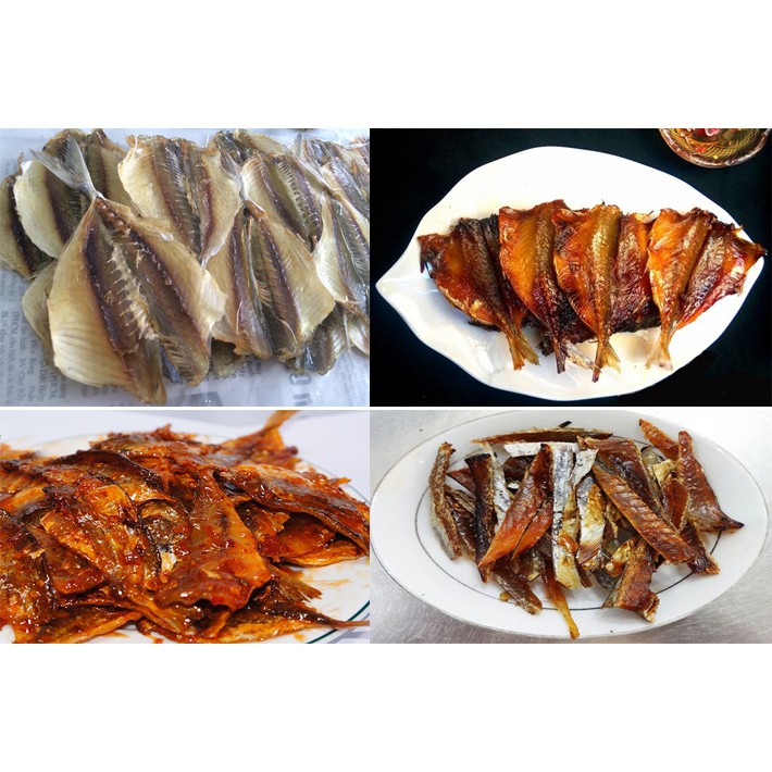 Khô Cá Chỉ Vàng Phan Thiết Loại Đặc Biệt Dày Thịt Ngọt Thơm (Vị Muối Lạt 500G)