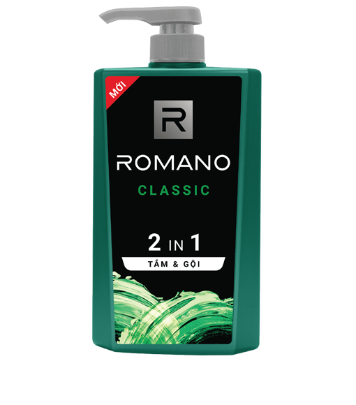 Dầu gội Romano vòi 650ml