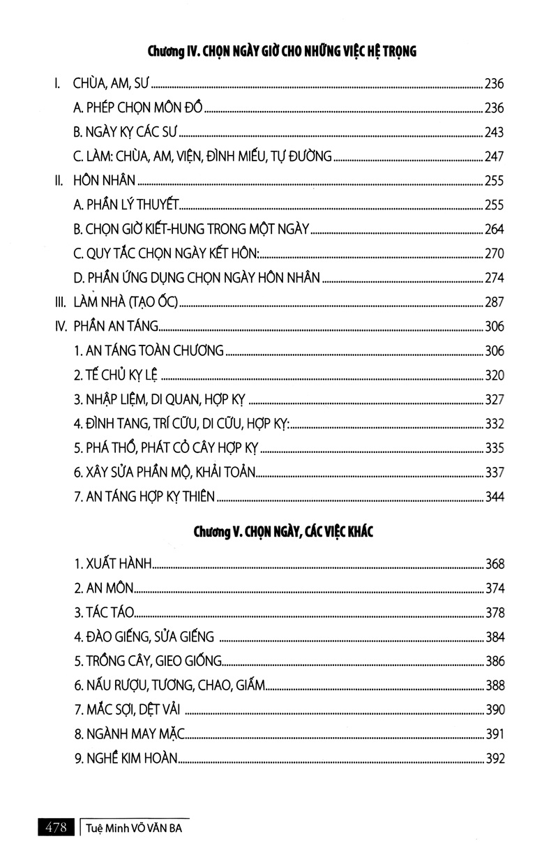 Quyết Địa Tinh Thư - Trạch Nhật