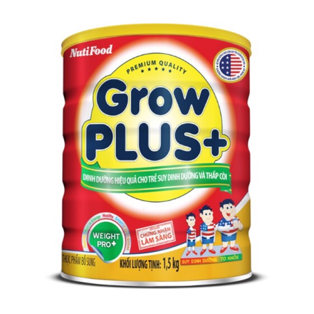 [Date 2022] Sữa Bột Nutifood Grow Plus Đỏ 1,5 kg
