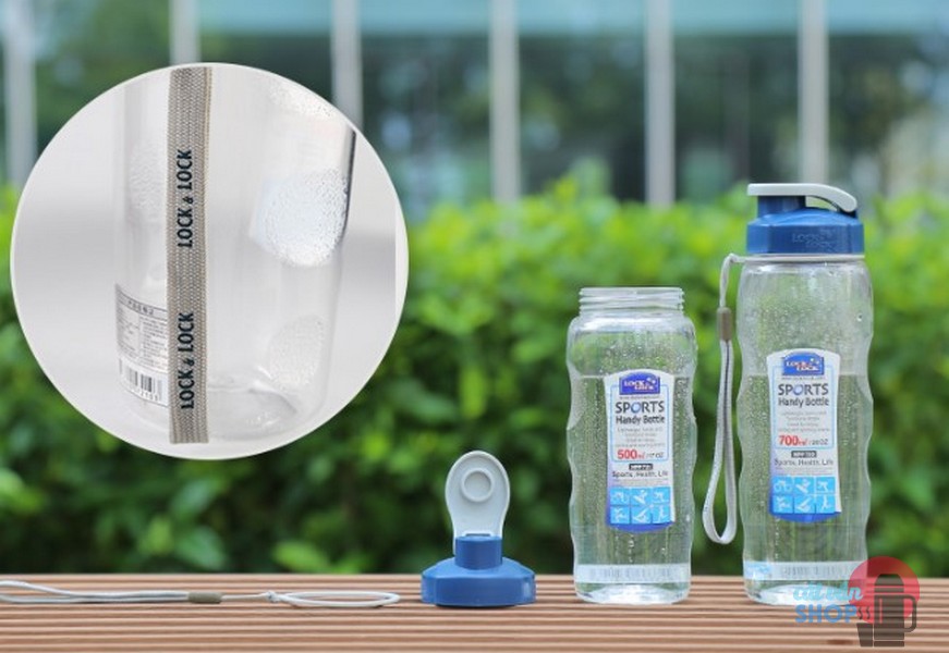 Bình nước thể thao Lock&Lock Handy Bottle 500ml ABF721 , 700ml ABF722
