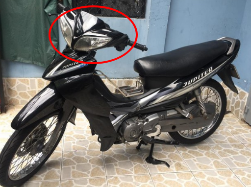 Pha đèn xe JUPITER MX Fuil bóng siêu sáng