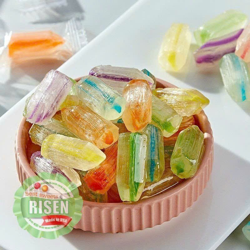 [BỊCH 300G] KẸO BÚT CHÌ SẮC MÀU TRÁI CÂY