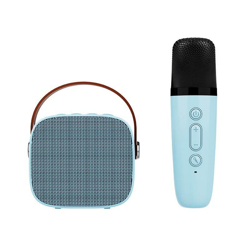 Bộ Loa Bluetooth kèm Micro không dây Karaoke Mini K1 (giao màu ngẫu nhiên)