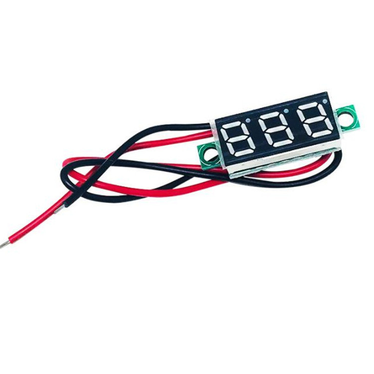 Vôn Kế - Đồng Hồ Led Đo Áp - Volt Dc 2 Dây 4.5~30V