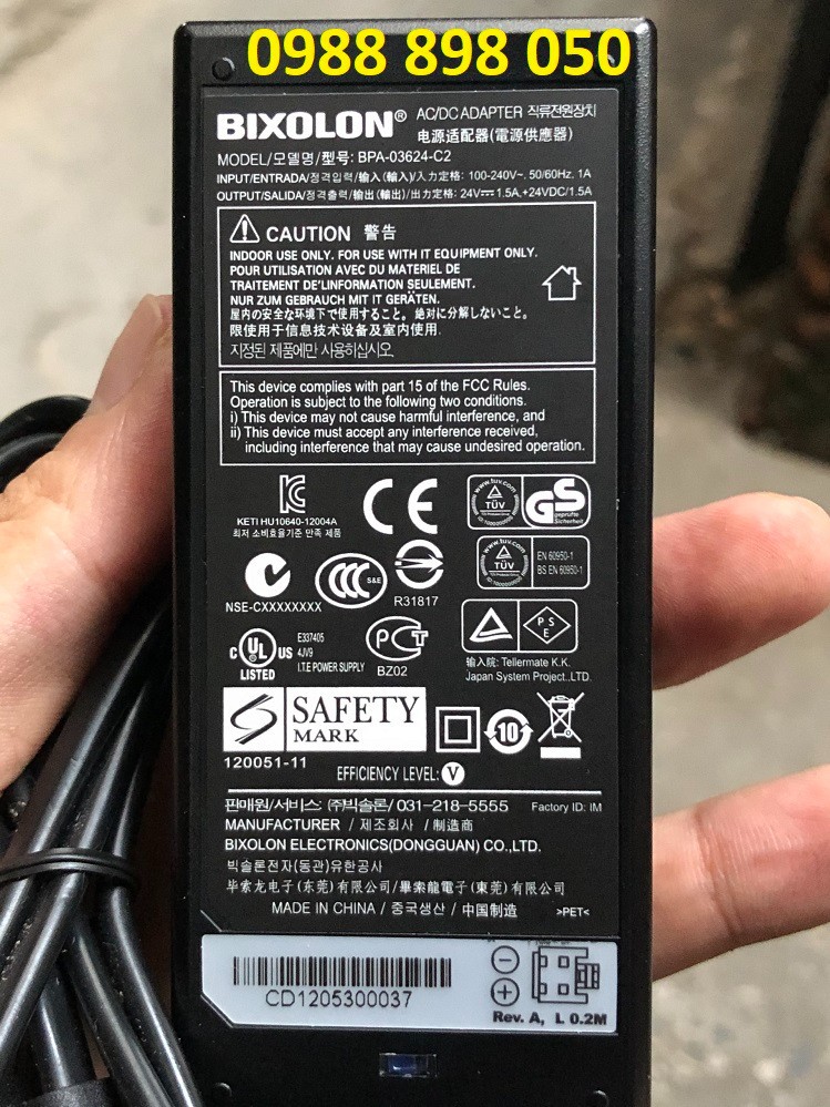 ADAPTER NGUỒN MÁY SCANNER HP SCANJET PRO 3000S2 loại tốt