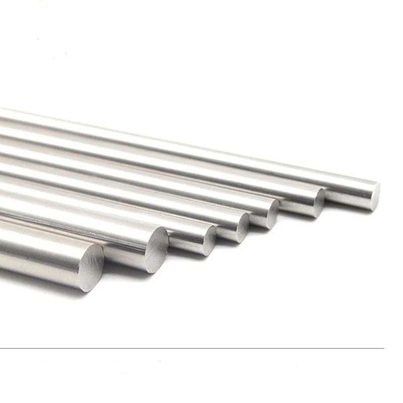Combo 3 trục tròn Inox đặc phi 5mm mỗi thanh dài 1m